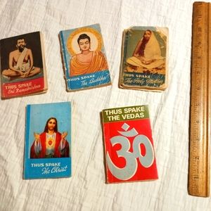 Vintage & Rare "Thus Spake" books from India